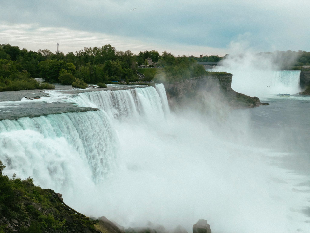 One of the best tips for visiting Niagara Falls is looking at the Falls from above!