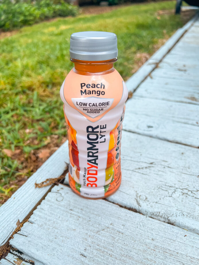 BodyArmor, one of the best drinks that will keep you hydrated and full of electrolytes while hiking and exploring.