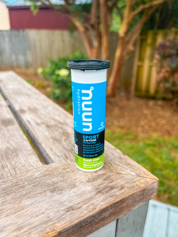 Nuun tablets, one of the best electrolytes to enjoy while hiking.