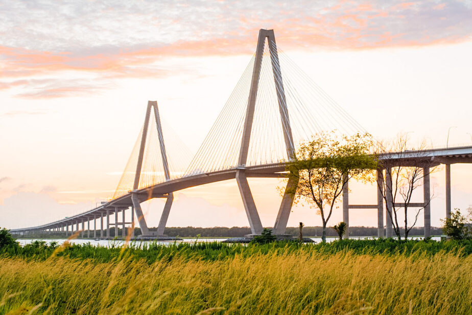 A popular bridge in Charleston.
