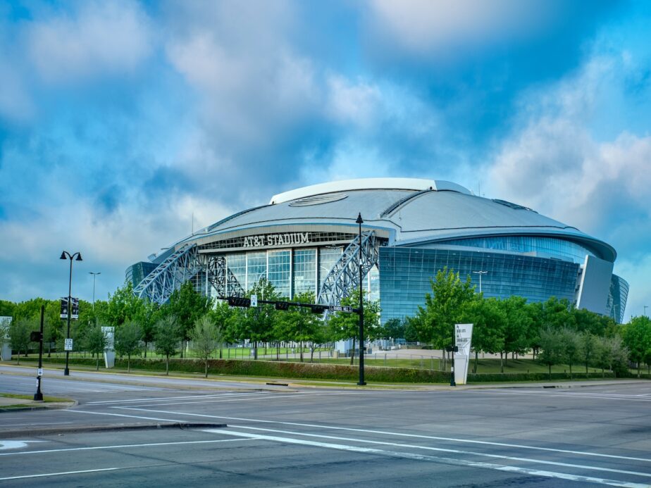 The AT&T Stadium where the Cowboys play.