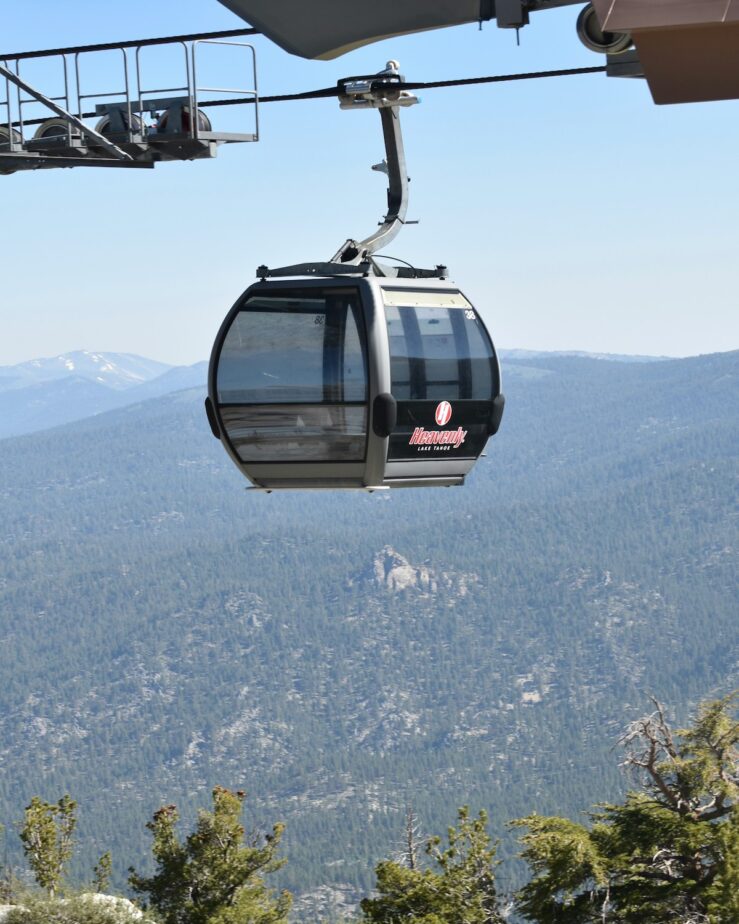 The gondola at Heavenly Mountain Resort.