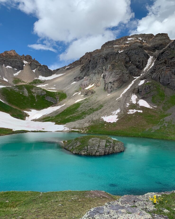 Ice Lake Basin, one of the best hidden gems in Colorado and one of the most beautiful hikes.