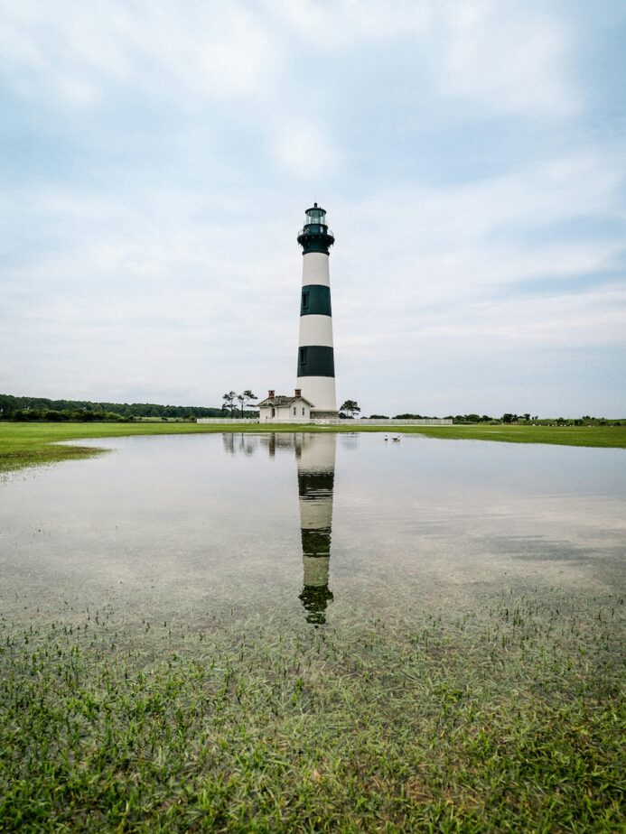 Bodie Island Lighthouse in Nags Head.