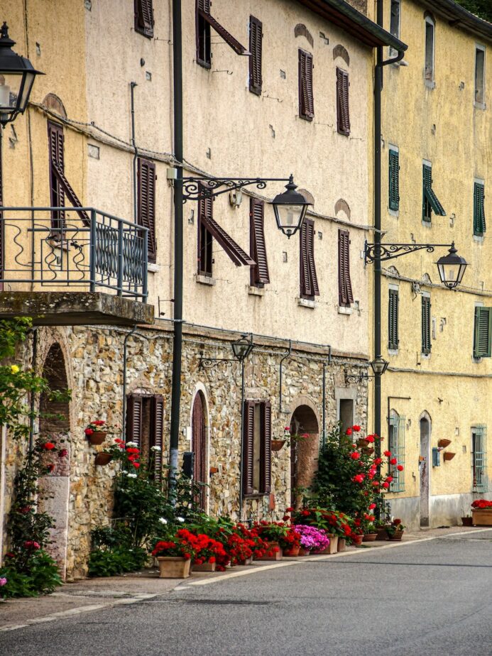 A small town in Tuscany.