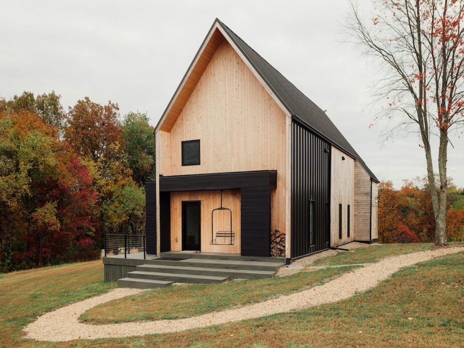 A home near Hocking Hills State Park in Ohio.