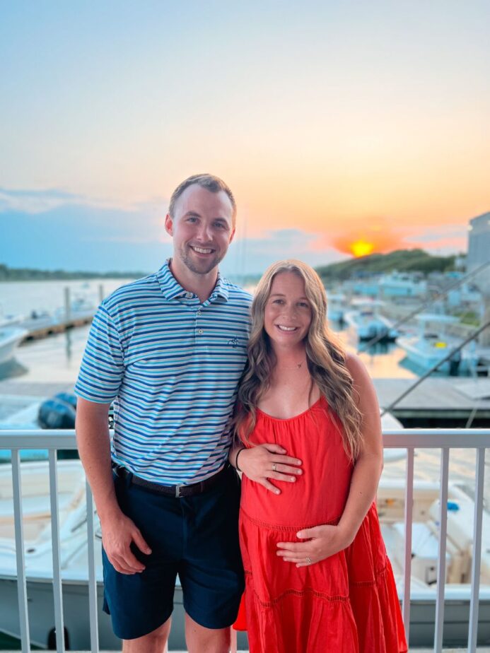 Abby and Sam at Morehead City.