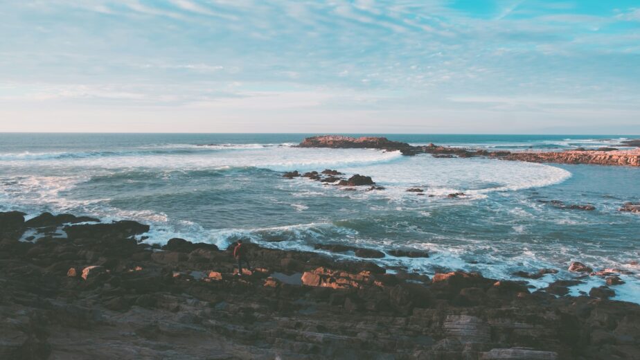 Ocean views from the Pacific Coast Highway.